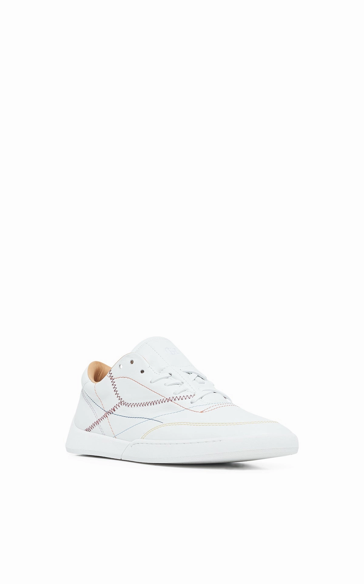 Ohio Slip-on Sneaker in White Leather