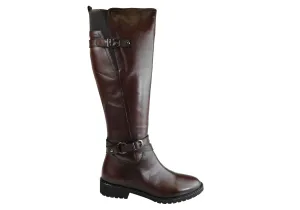 Orizonte Hobart Damen Bequeme Europäische Leder Stiefel Kniehohe Stiefel Orizonte Schuhe