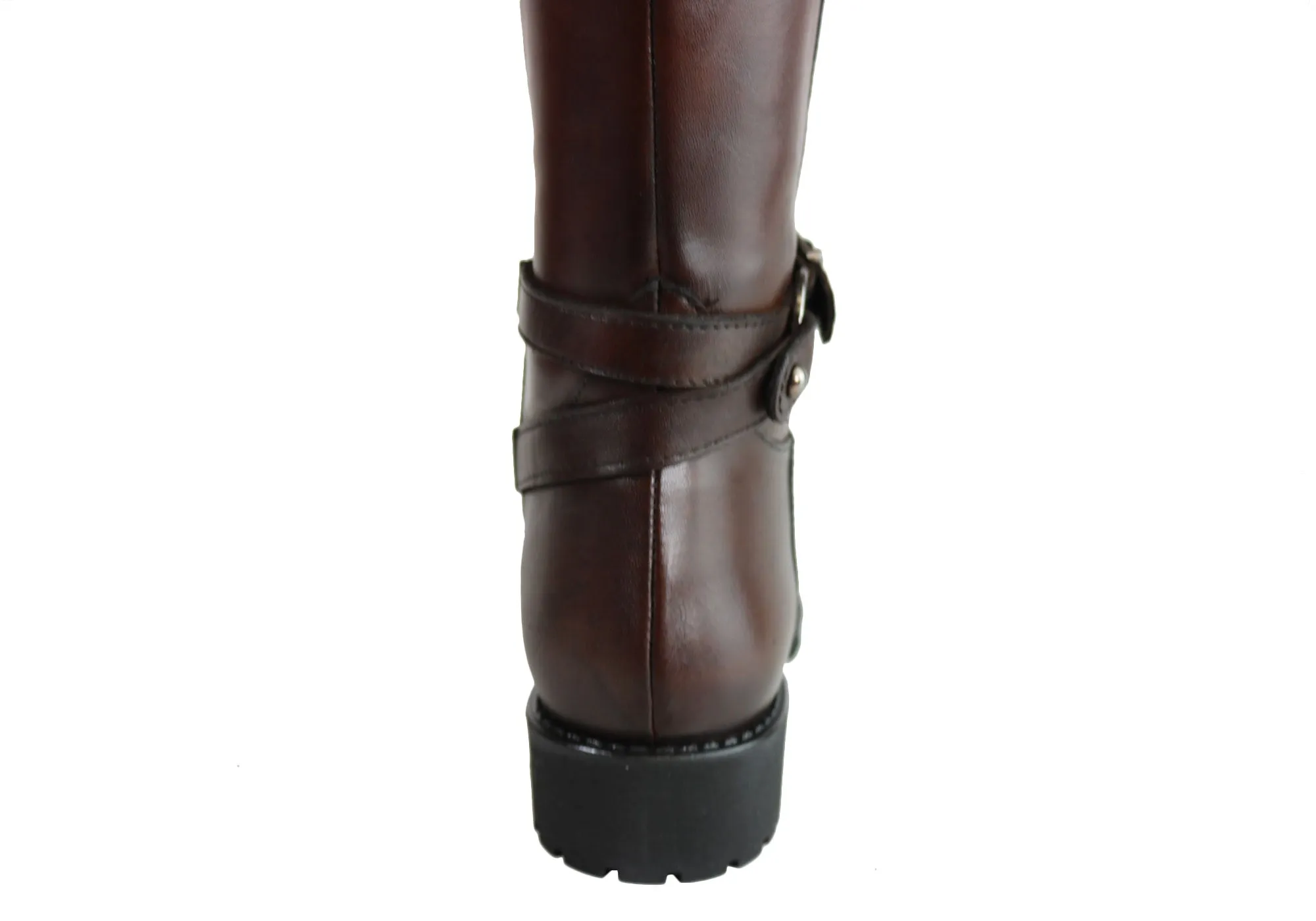 Orizonte Hobart Damen Bequeme Europäische Leder Stiefel Kniehohe Stiefel Orizonte Schuhe