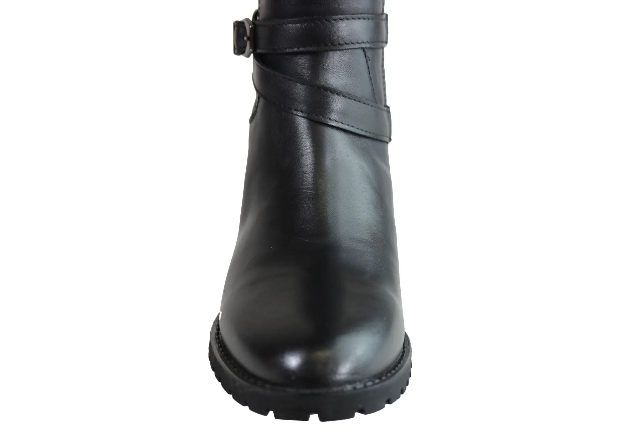 Orizonte Hobart Damen Bequeme Europäische Leder Stiefel Kniehohe Stiefel Orizonte Schuhe