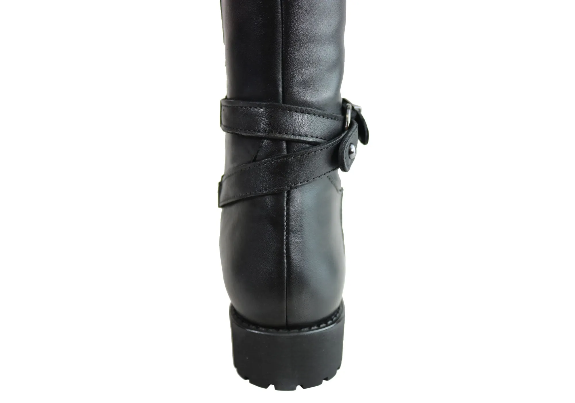 Orizonte Hobart Damen Bequeme Europäische Leder Stiefel Kniehohe Stiefel Orizonte Schuhe