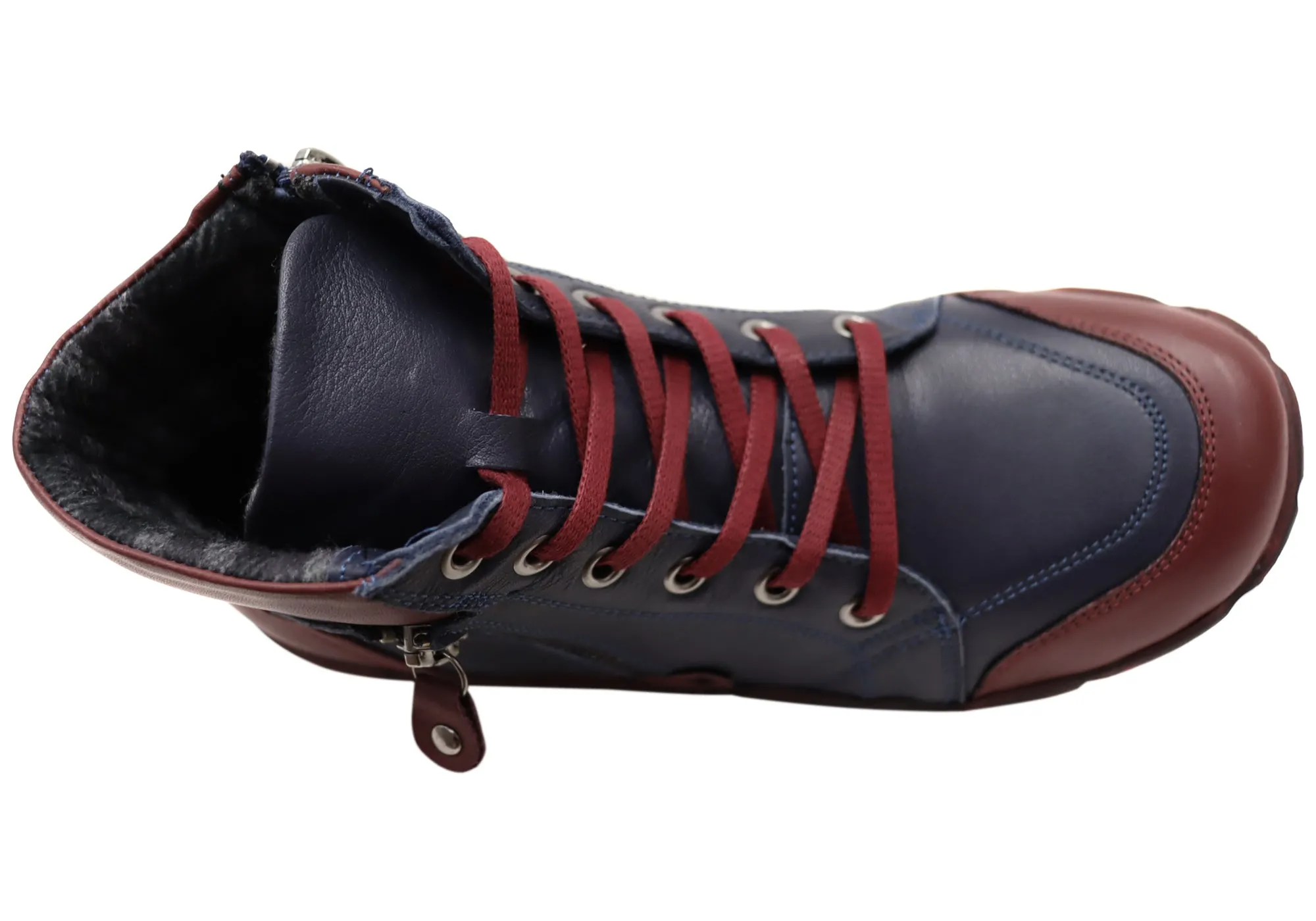 Orizonte Maroona Damen Europäische Bequeme Leder Knöchelstiefel Orizonte Schuhe