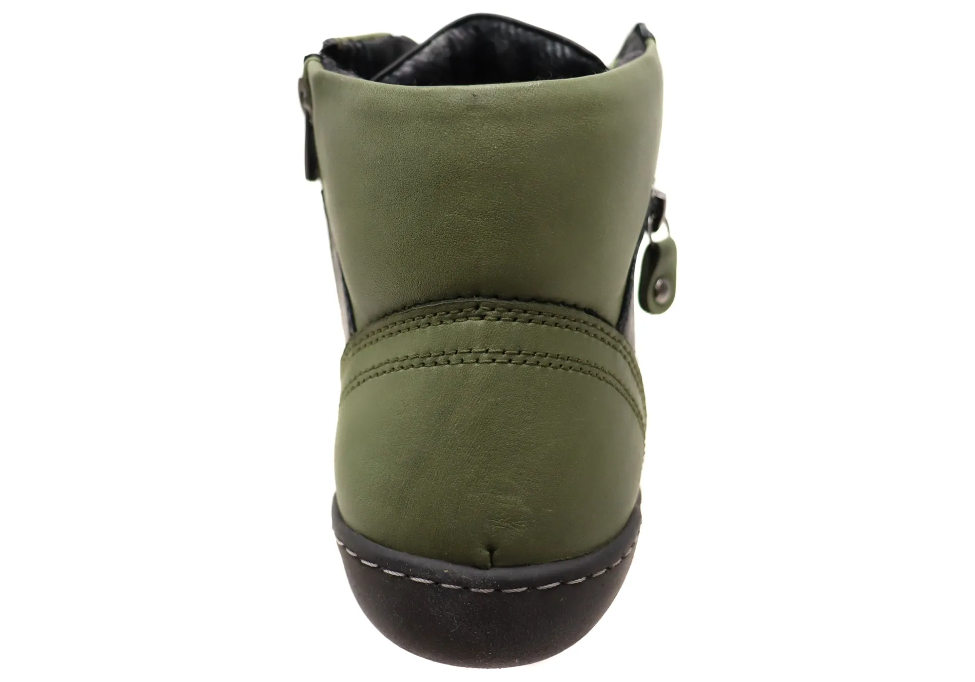 Orizonte Maroona Damen Europäische Bequeme Leder Knöchelstiefel Orizonte Schuhe