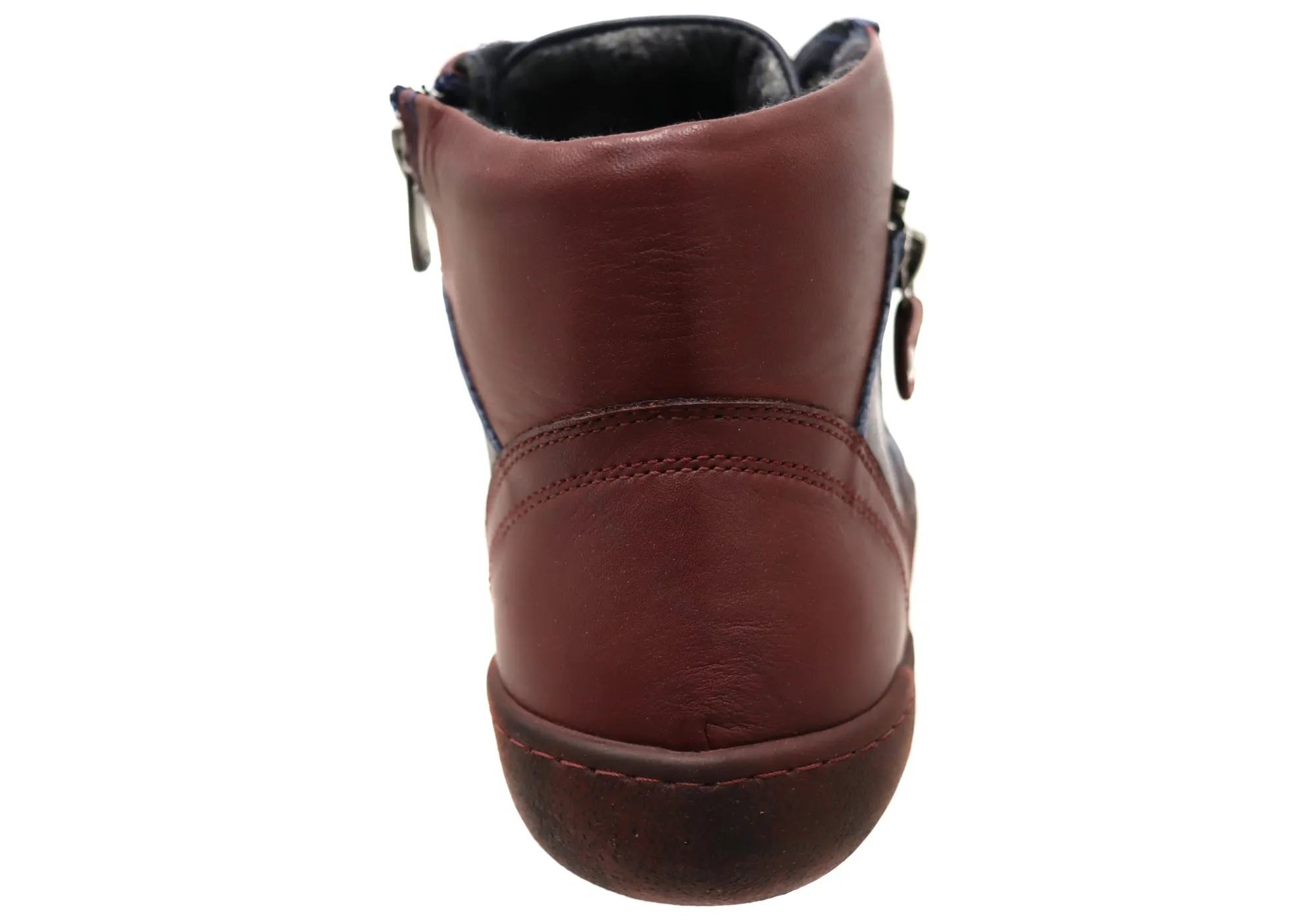 Orizonte Maroona Damen Europäische Bequeme Leder Knöchelstiefel Orizonte Schuhe