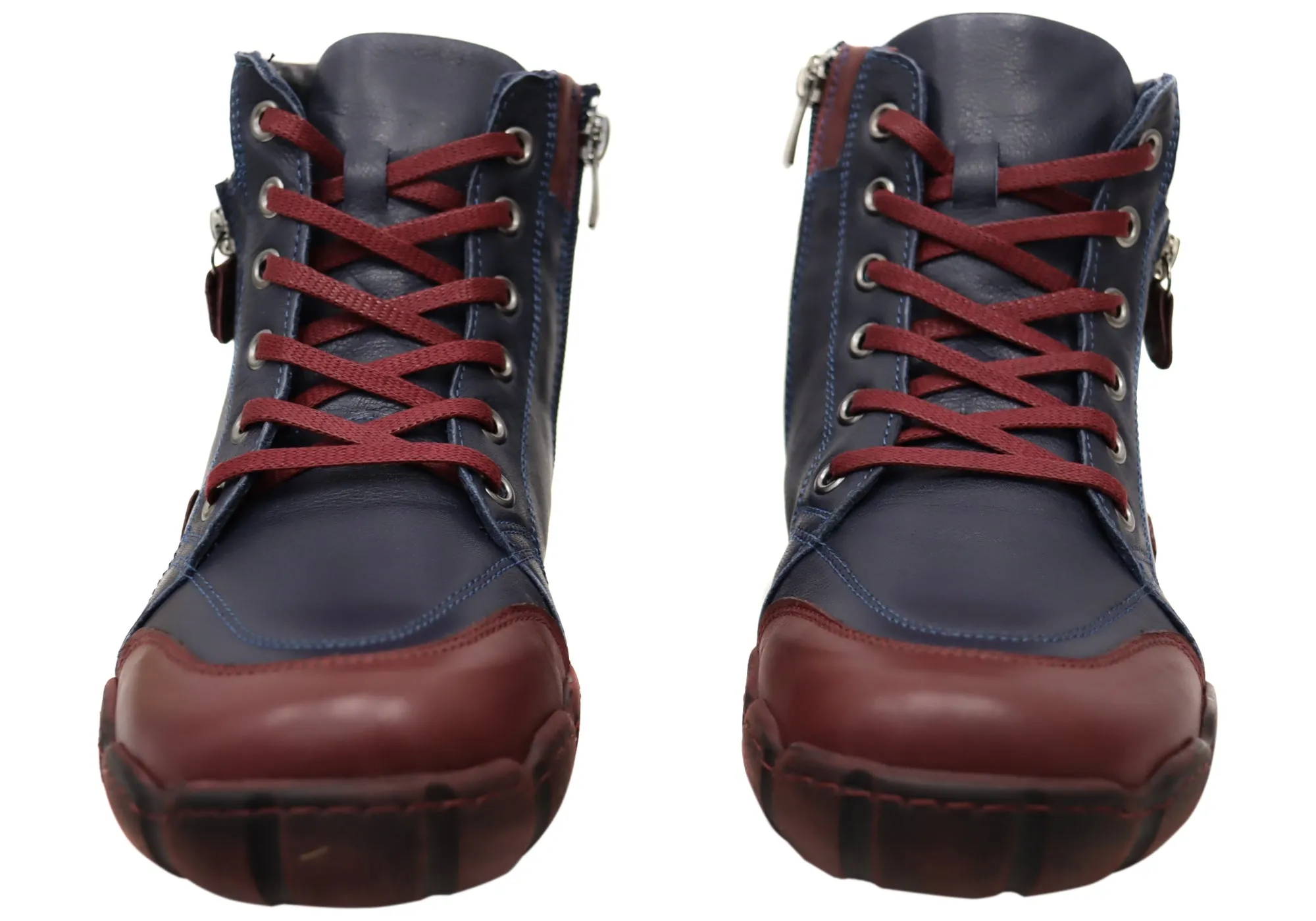 Orizonte Maroona Damen Europäische Bequeme Leder Knöchelstiefel Orizonte Schuhe
