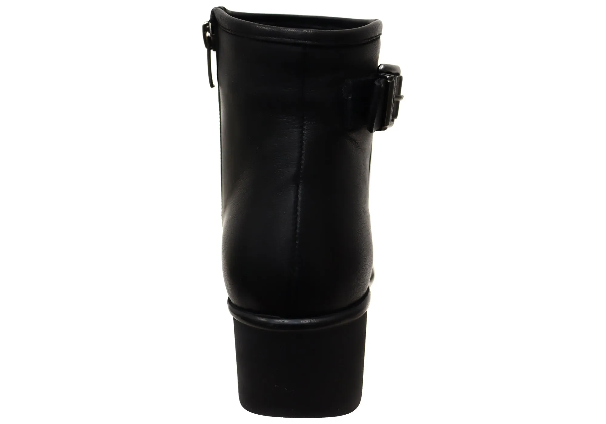 Orizonte Solange Damen Europäische Bequeme Leder Knöchelstiefel Orizonte Schuhe