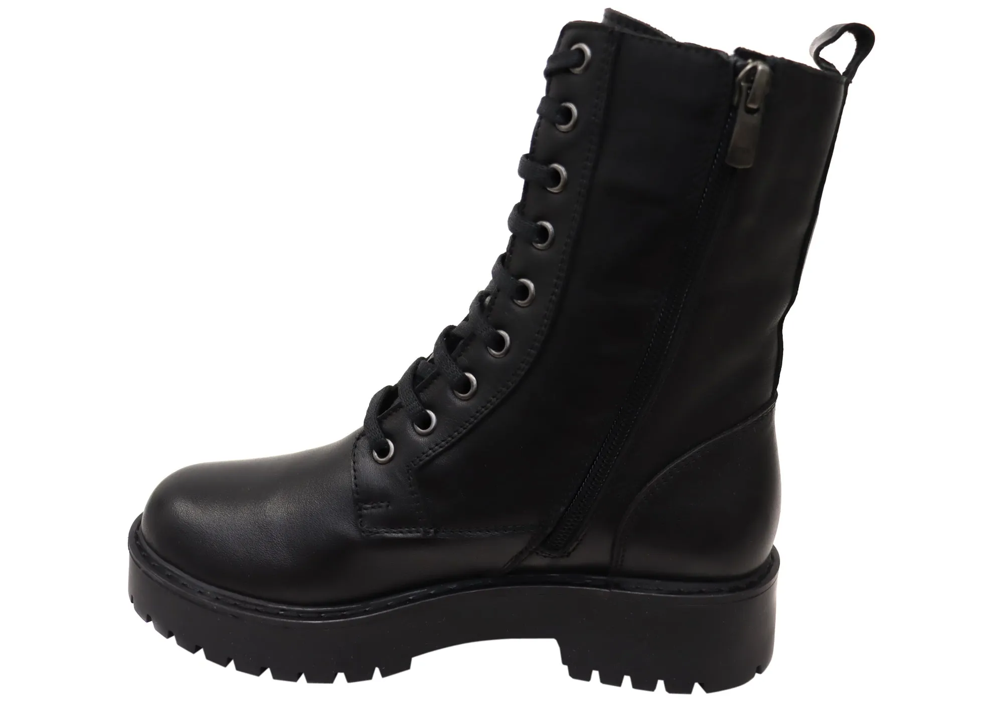 Orizonte Valencia Damen Europäische Bequeme Lederstiefel Orizonte Schuhe