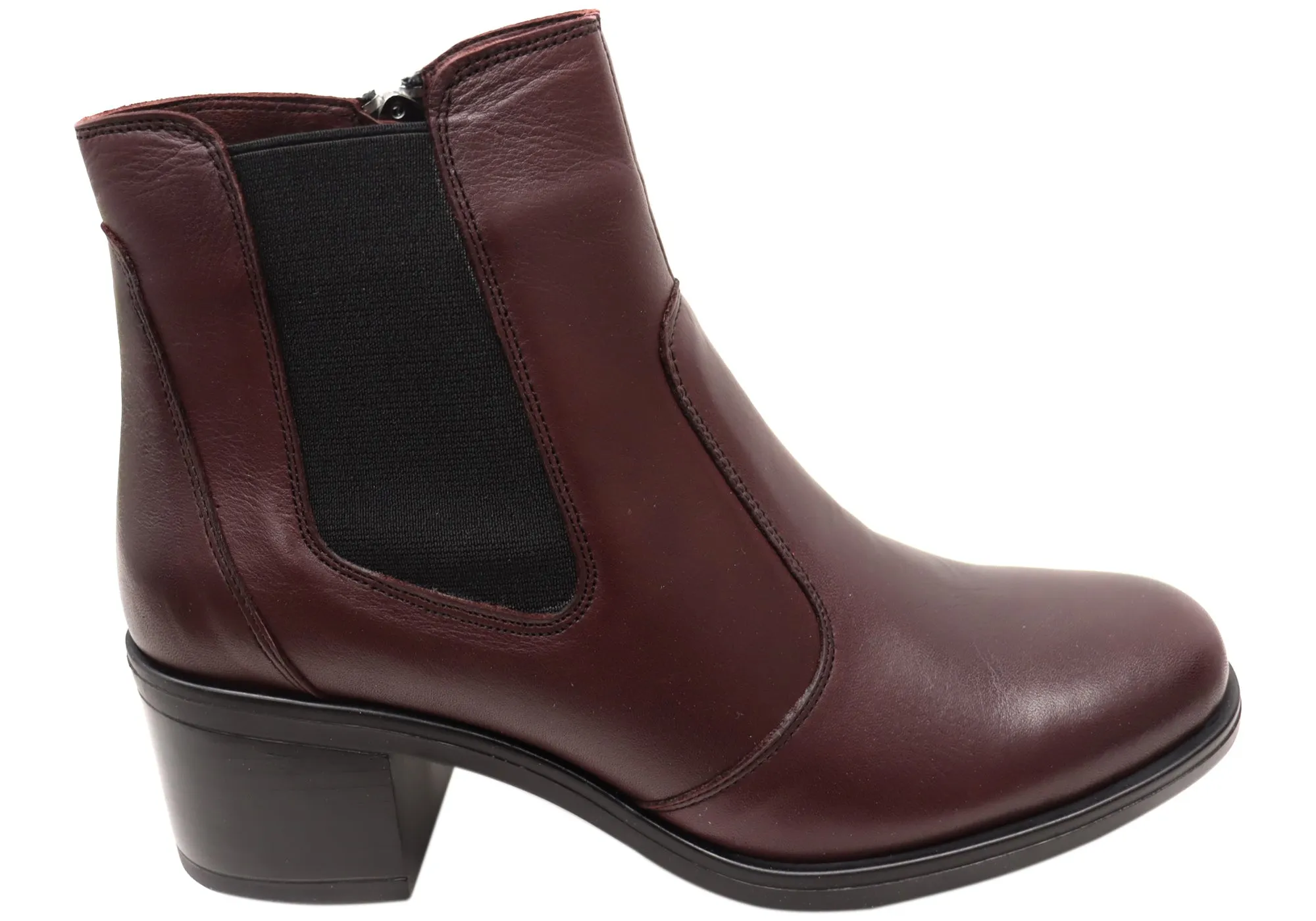 Orizonte Velmer Damen Europäische Bequeme Leder Knöchelstiefel Orizonte Schuhe