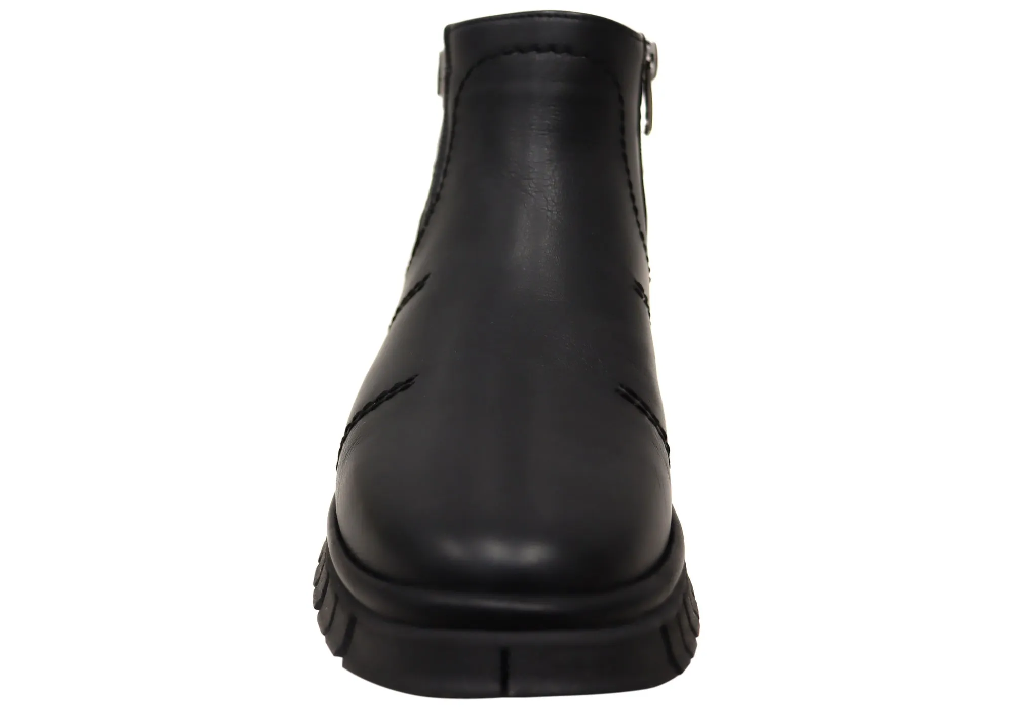Orizonte Vicinity Damen Europäische Bequeme Leder Knöchelstiefel Orizonte Schuhe