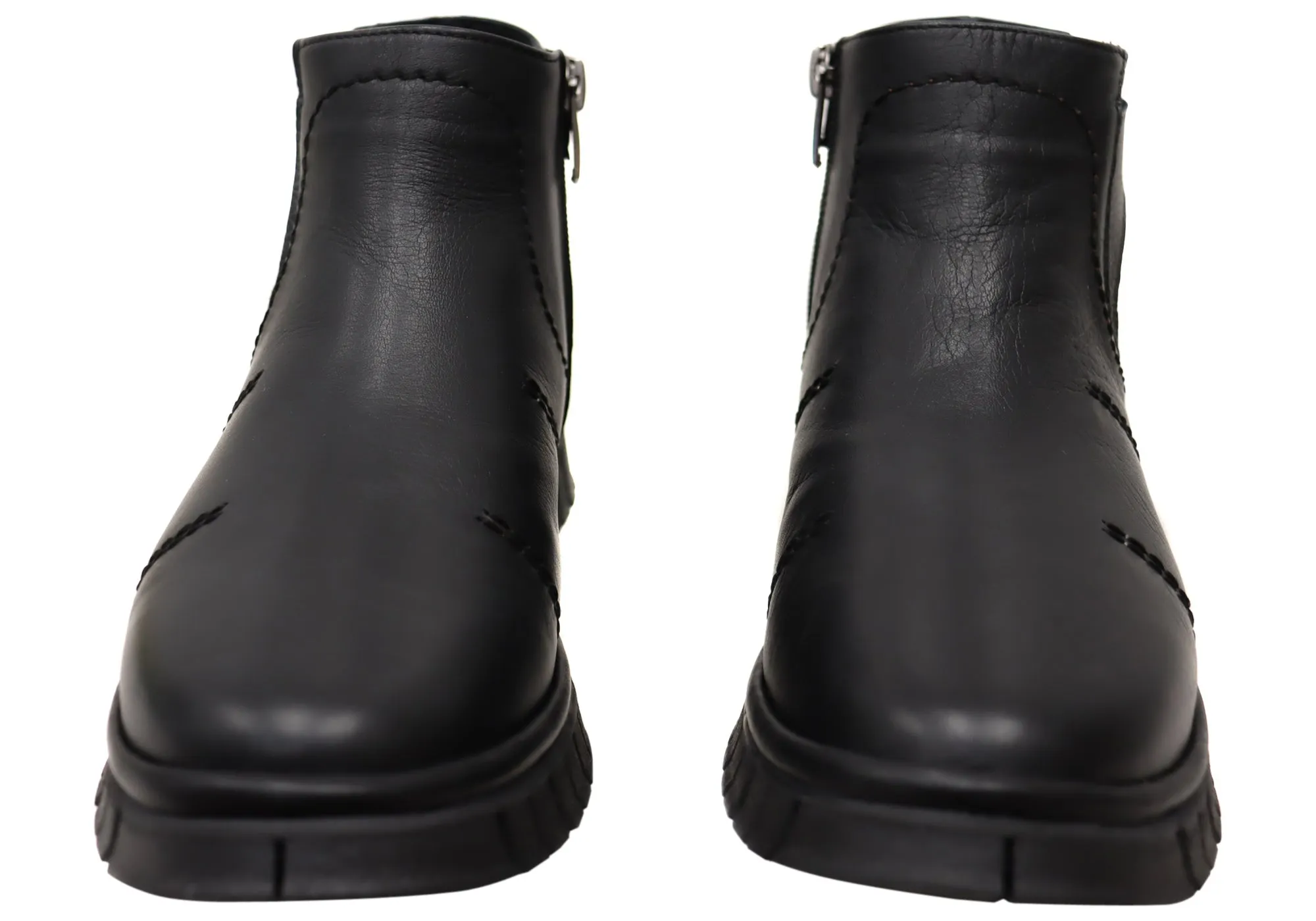 Orizonte Vicinity Damen Europäische Bequeme Leder Knöchelstiefel Orizonte Schuhe