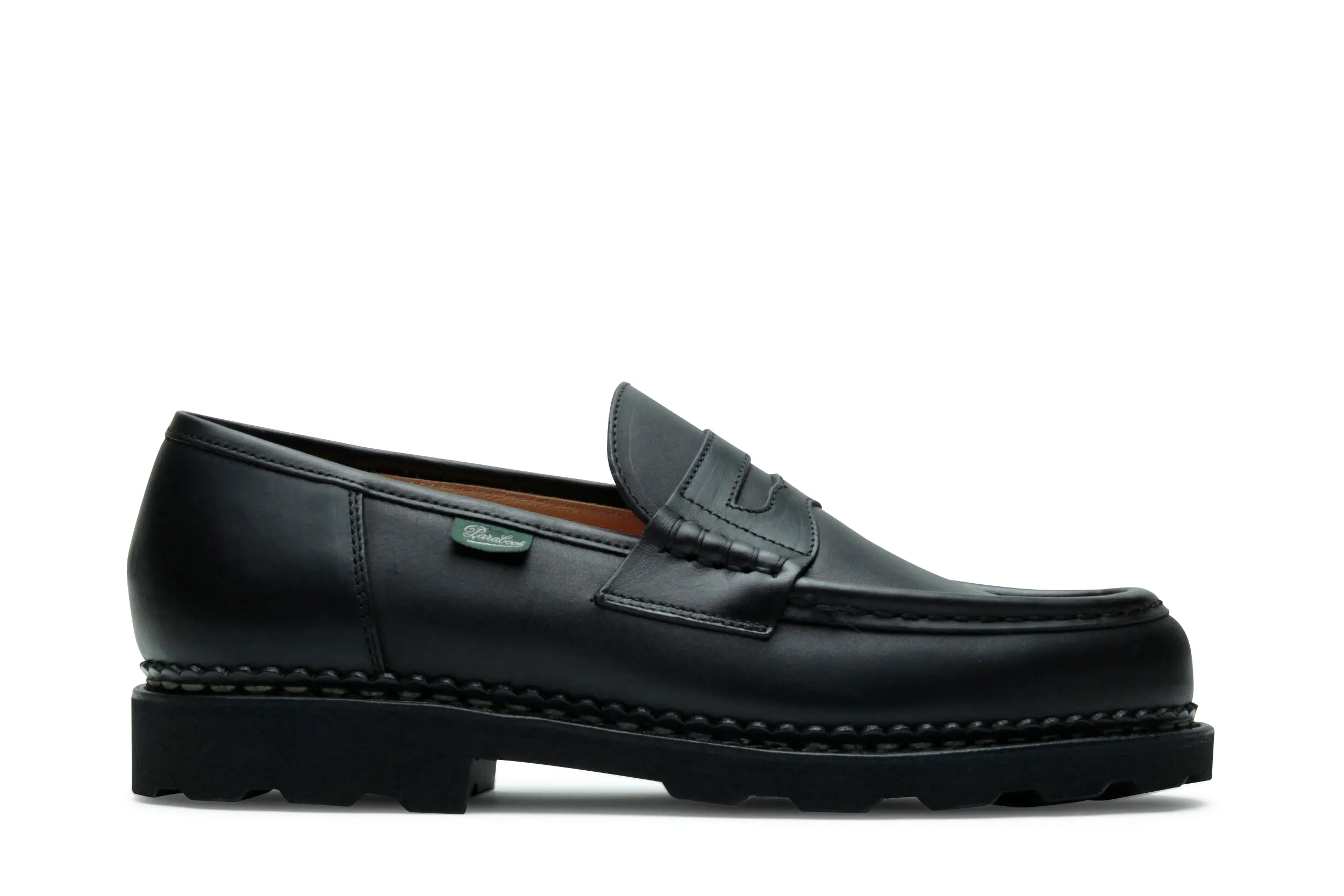 Paraboot Herren Reims / Marche - Schwarz Leder