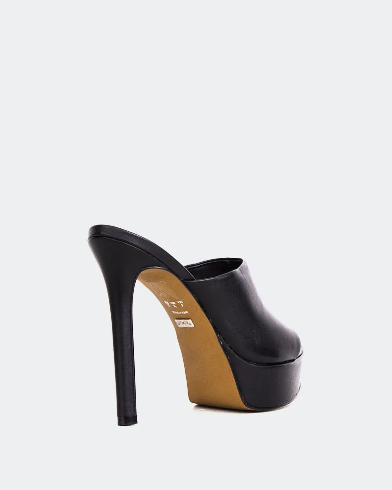 Paraga Schwarzes Leder