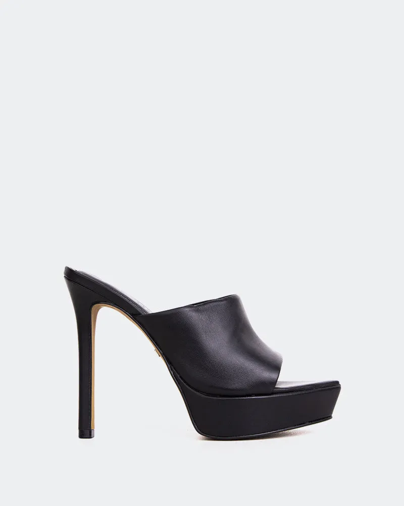 Paraga Schwarzes Leder