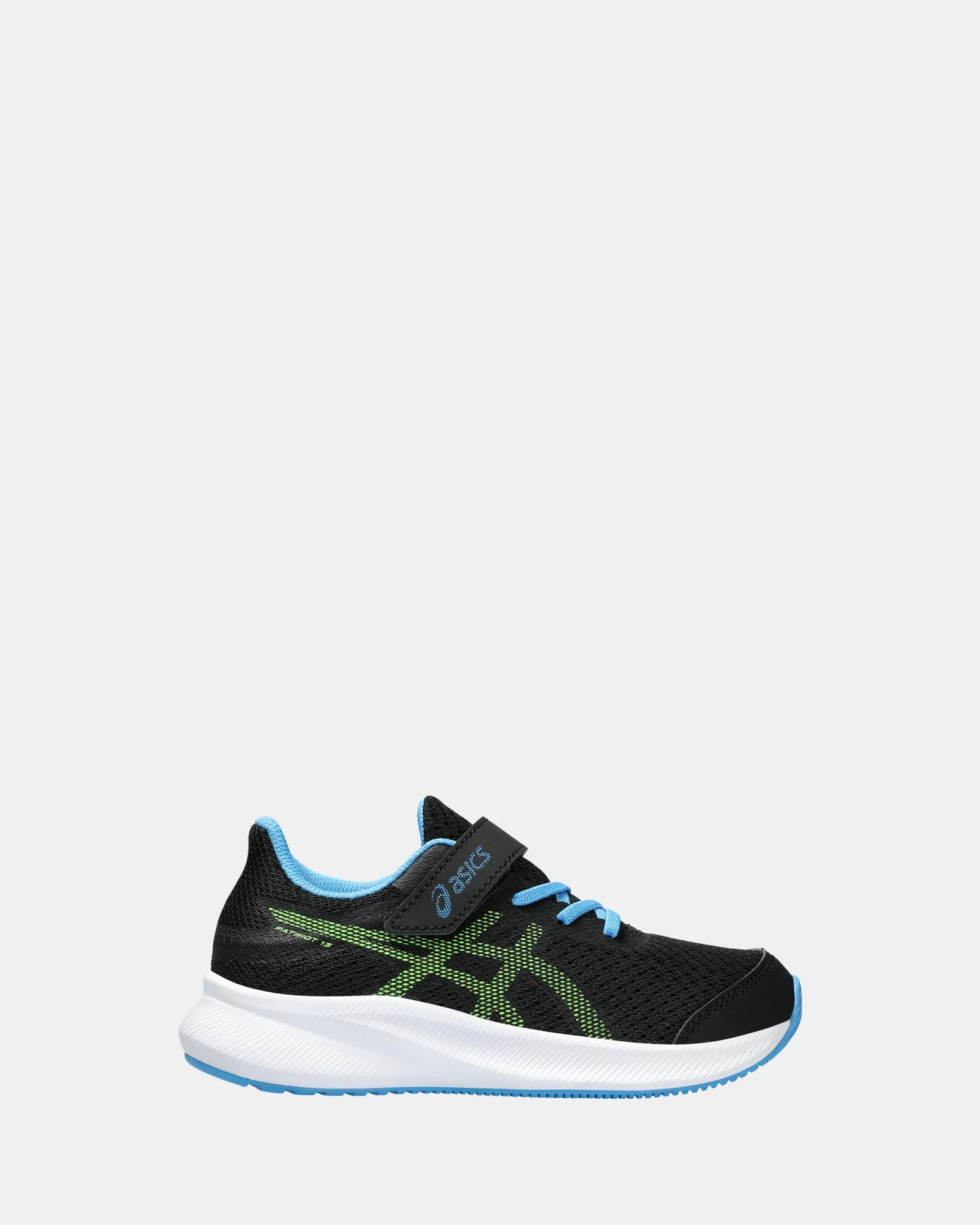 Patriot 13 Vorschule Schwarz/Elektrisches Limettenschuhe_Asics
