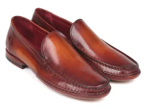 Paul Parkman Schuhe Paul Parkman Handgenähte Mokassins in Braun