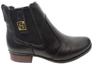 Pegada Carla Damen Ledern Stiefeletten mit niedrigem Absatz, hergestellt in Brasilien Pegada Schuhe