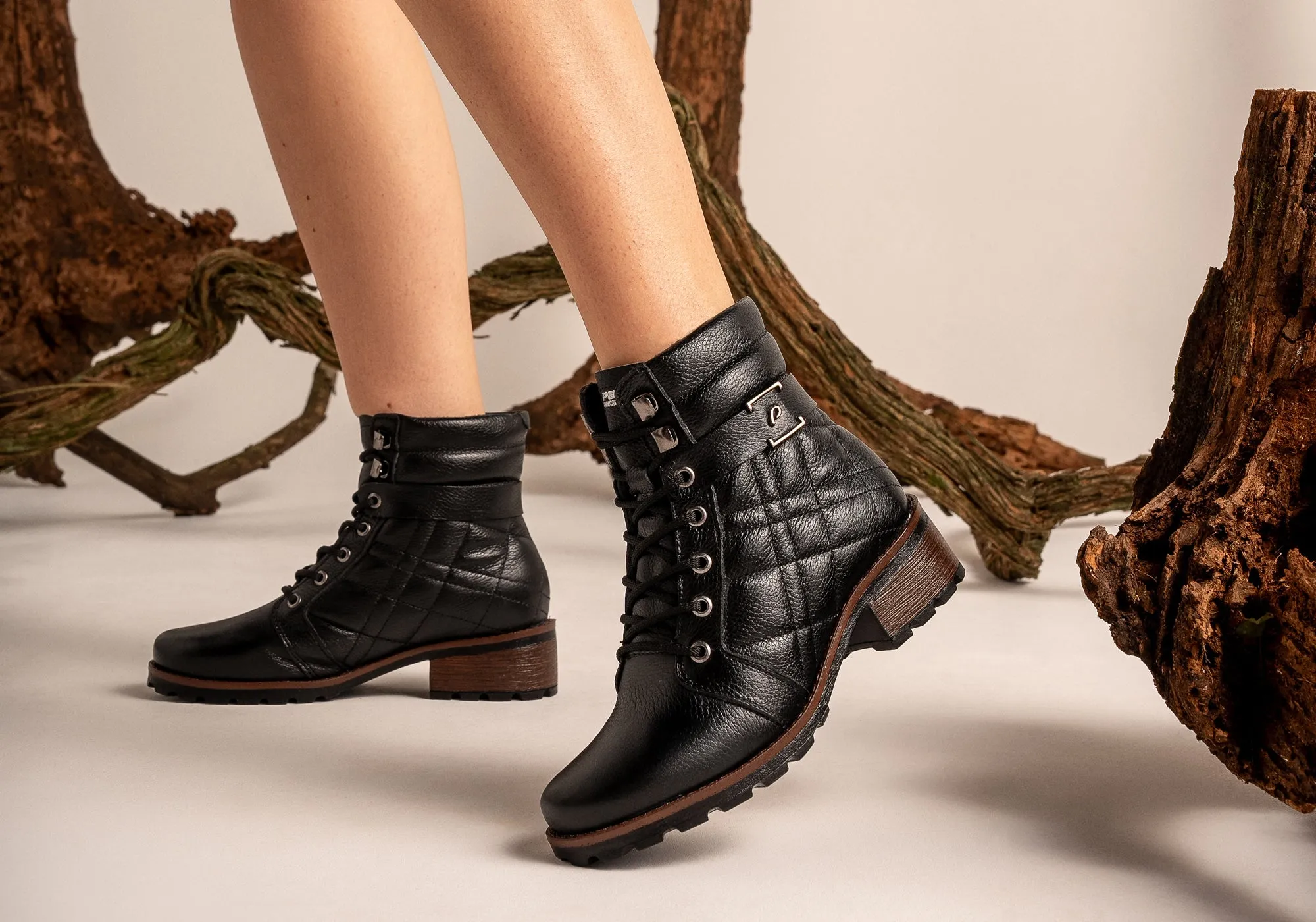 Pegada Gracey Damen Bequeme Brasilianische Leder Schnürstiefel Pegada Schuhe