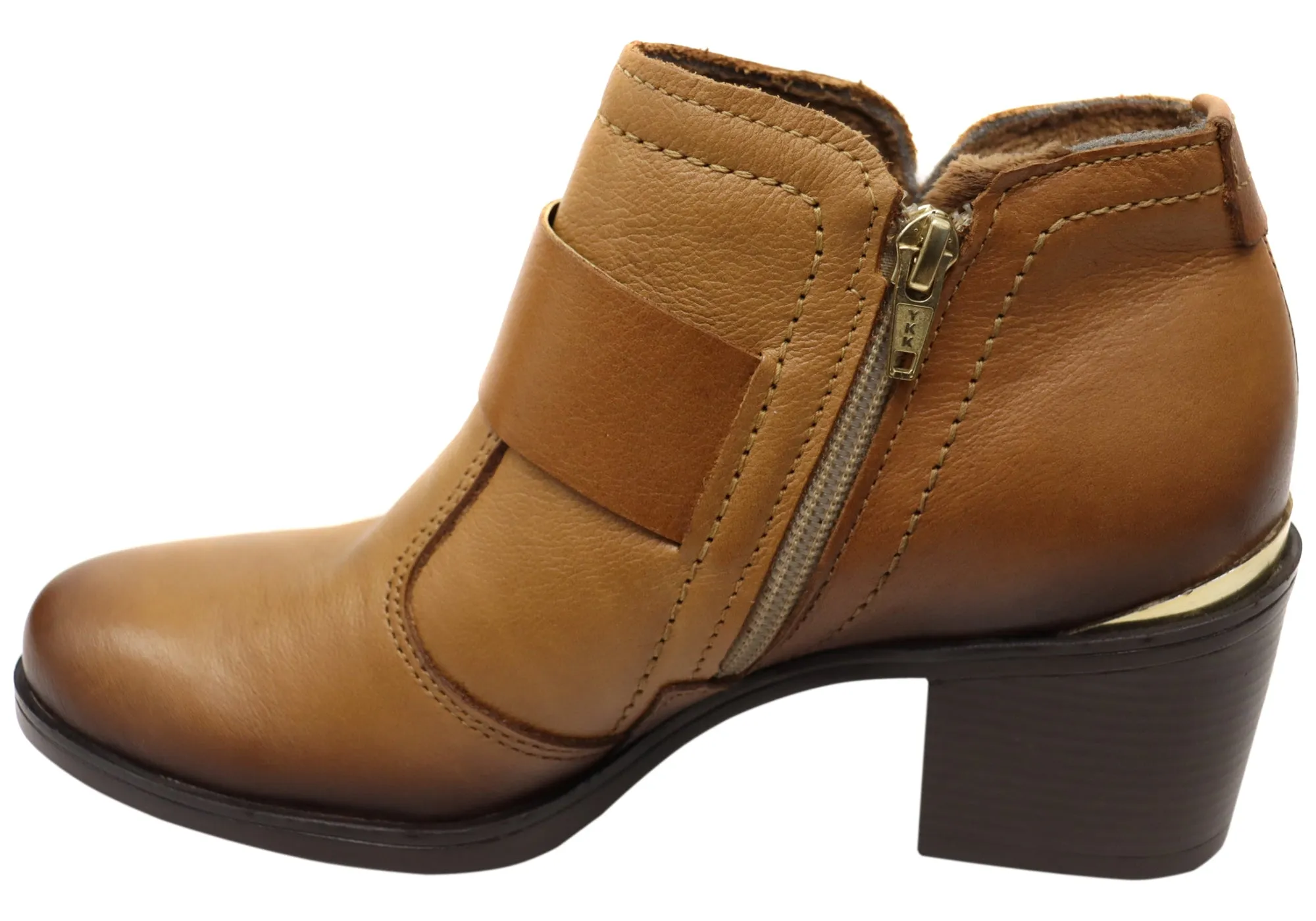 Pegada Macey Damen Bequeme Brasilianische Leder Knöchelstiefel Pegada Schuhe