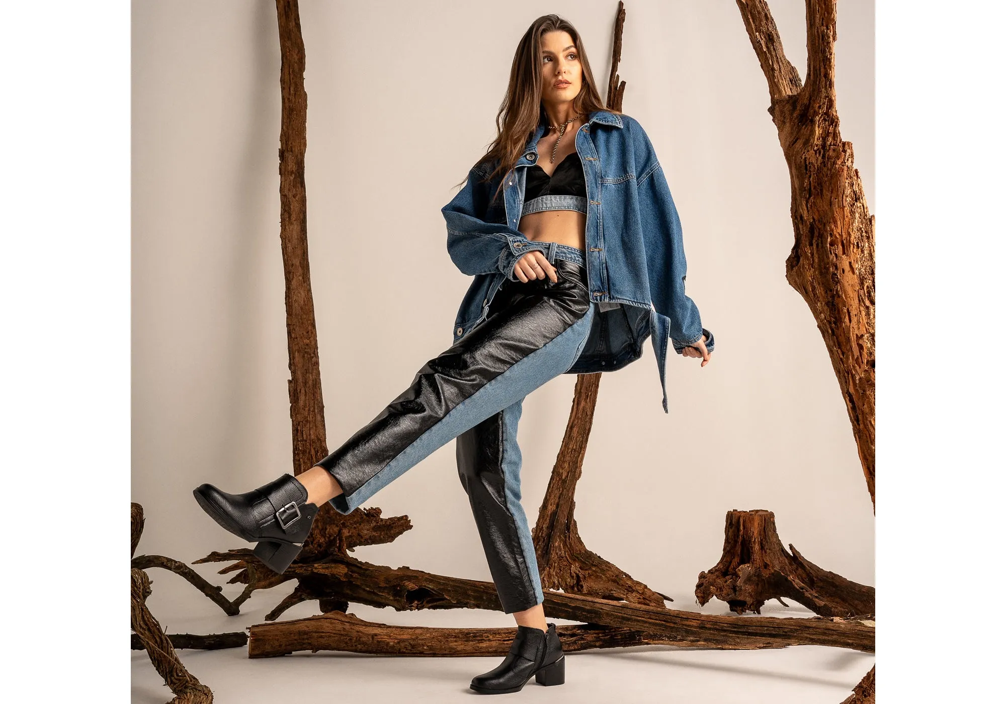 Pegada Macey Damen Bequeme Brasilianische Leder Knöchelstiefel Pegada Schuhe