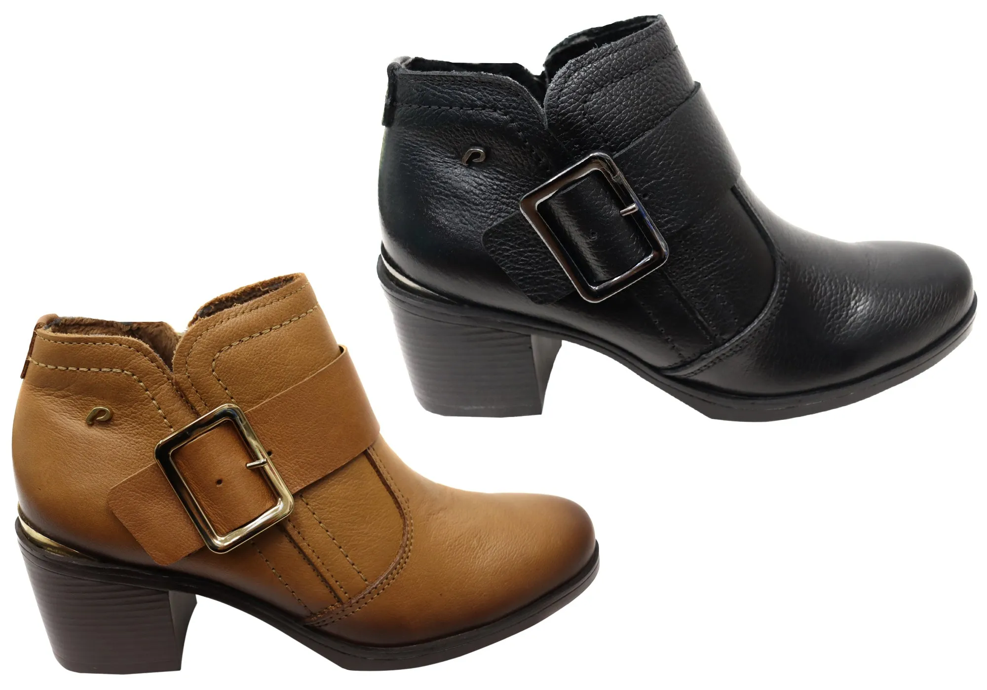 Pegada Macey Damen Bequeme Brasilianische Leder Knöchelstiefel Pegada Schuhe