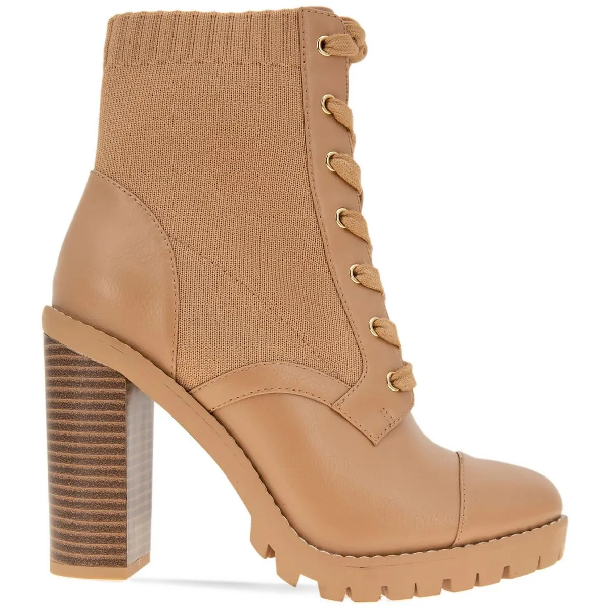 Pilas Damen Stiefeletten mit Schnürung aus Kunstleder ecco Schuhe