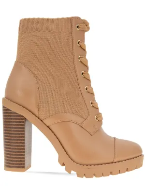 Pilas Damen Stiefeletten mit Schnürung aus Kunstleder ecco Schuhe