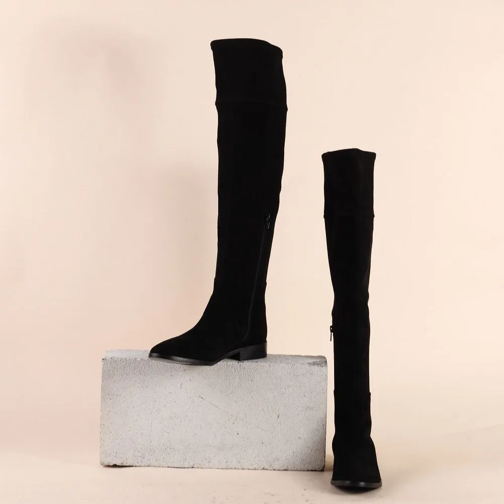 Pisa - Wildleder in Schwarz