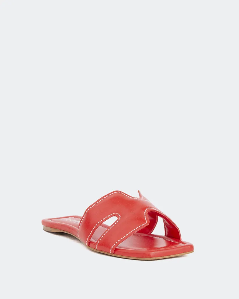 Placida Rotes Leder