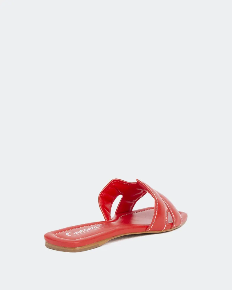 Placida Rotes Leder