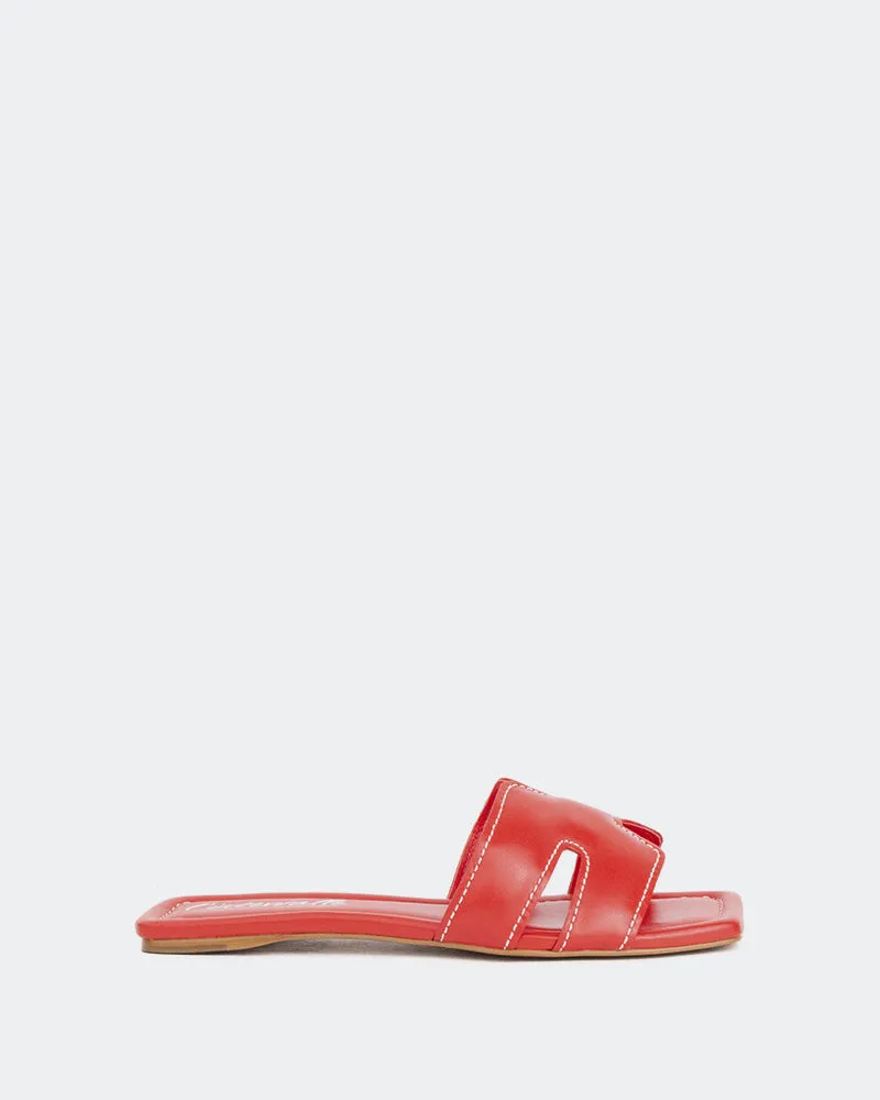 Placida Rotes Leder