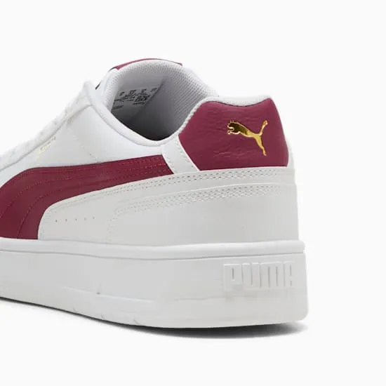 PUMA HERRE COURT CLASSICO WEIß/ROTE SNEAKER