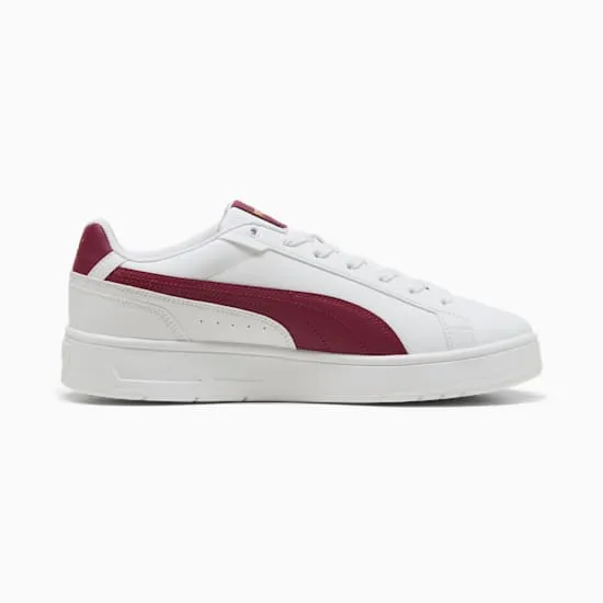 PUMA HERRE COURT CLASSICO WEIß/ROTE SNEAKER