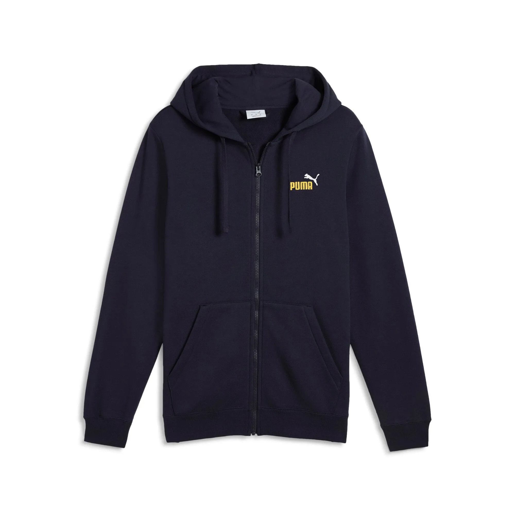 PUMA Herren Essentials 2 Farben Kleines Nr. 1 Logo Full-Zip Hoodie