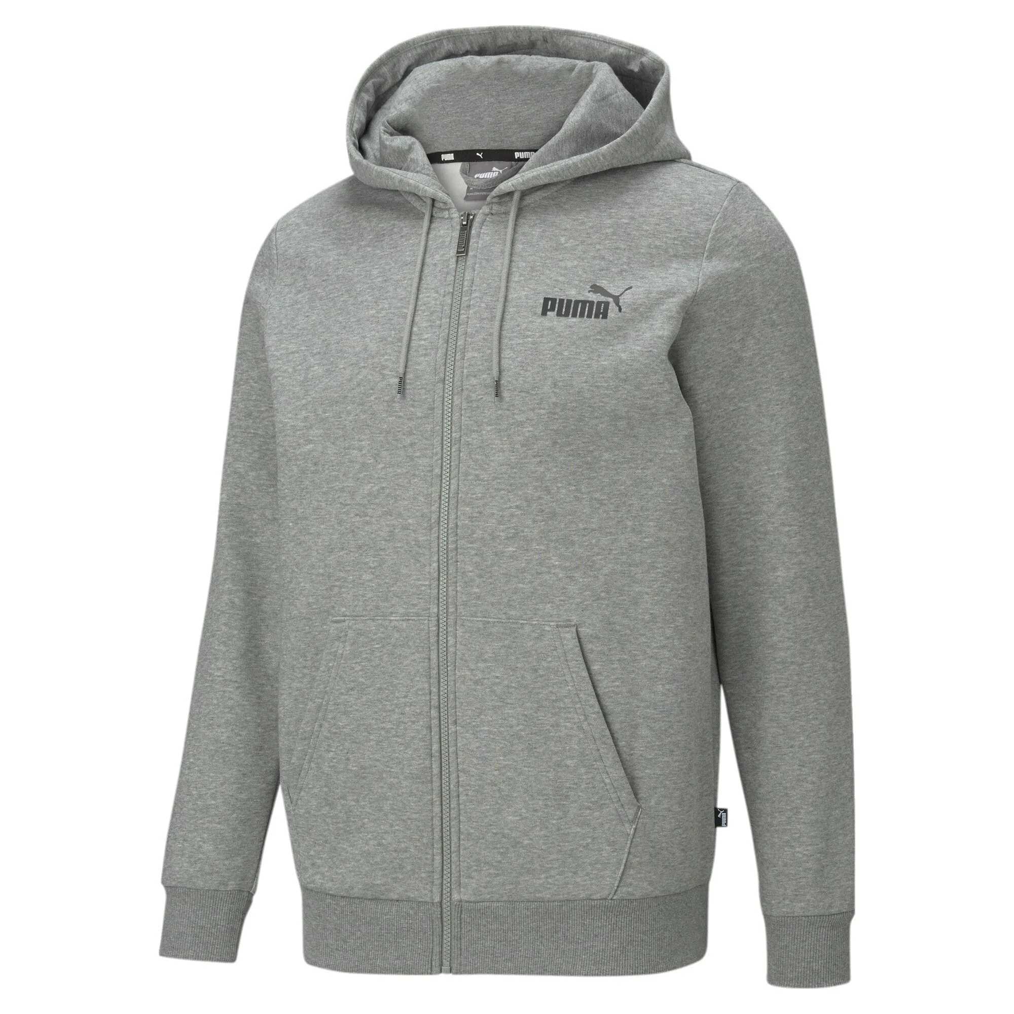 PUMA Herren Essentials Full-Zip Logo Hoodie