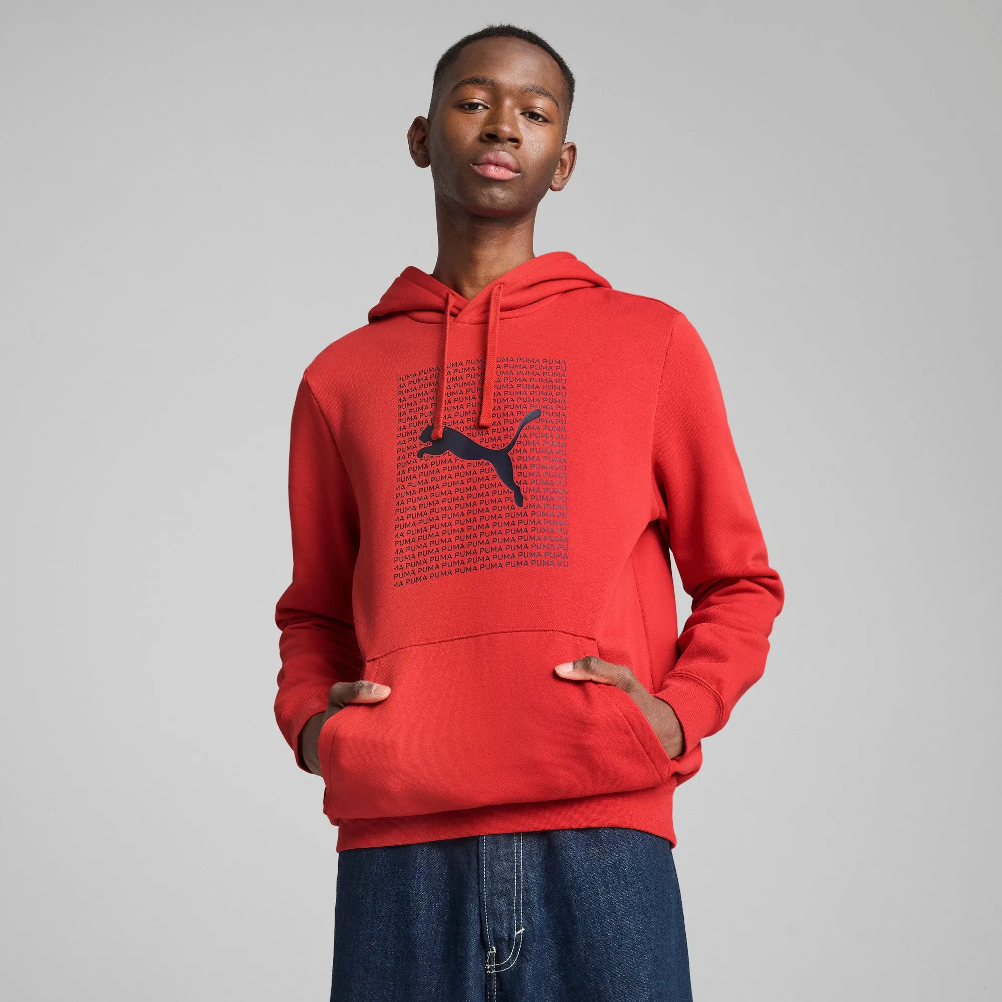 PUMA Herren Essentials Logo Lab Hoodie
