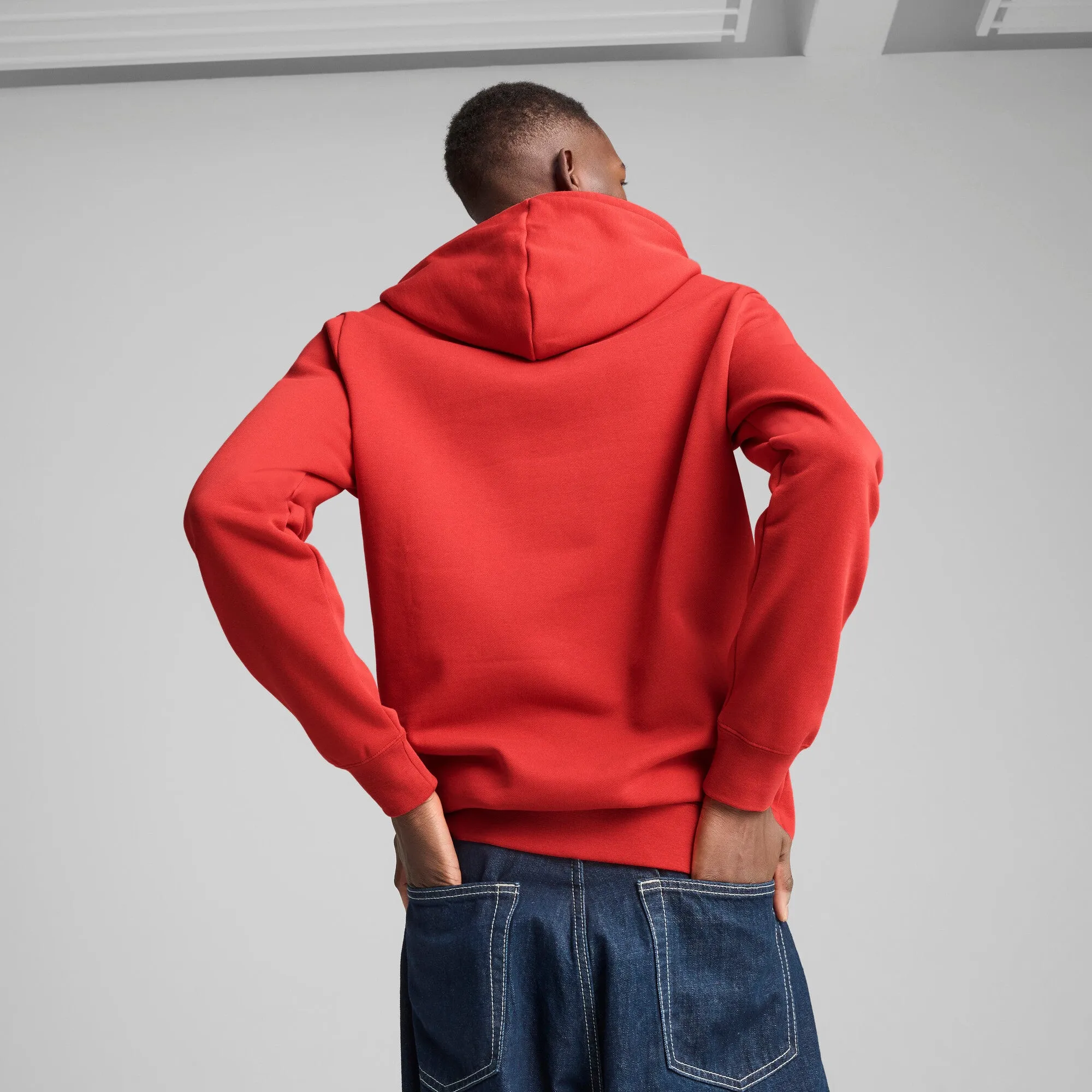 PUMA Herren Essentials Logo Lab Hoodie