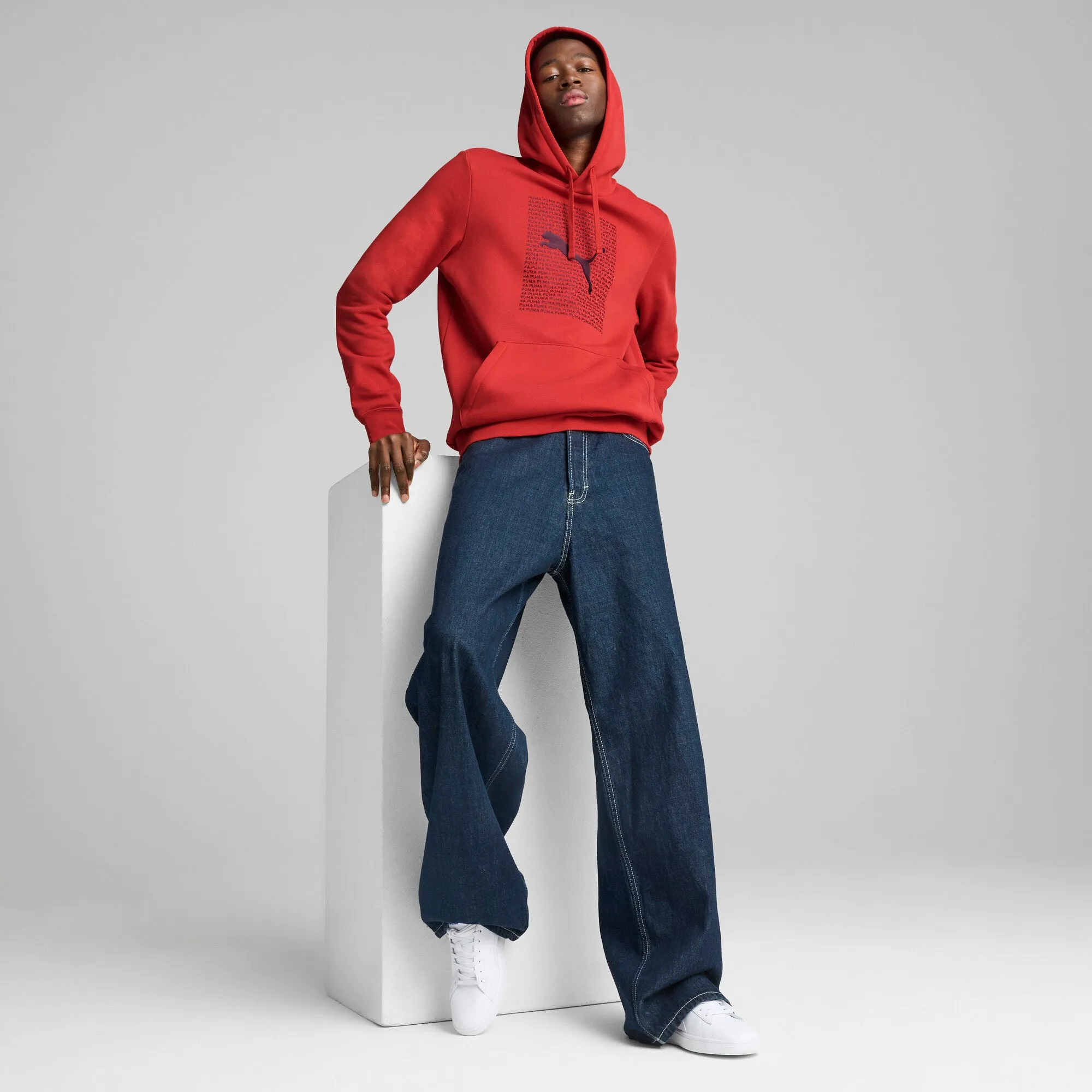 PUMA Herren Essentials Logo Lab Hoodie