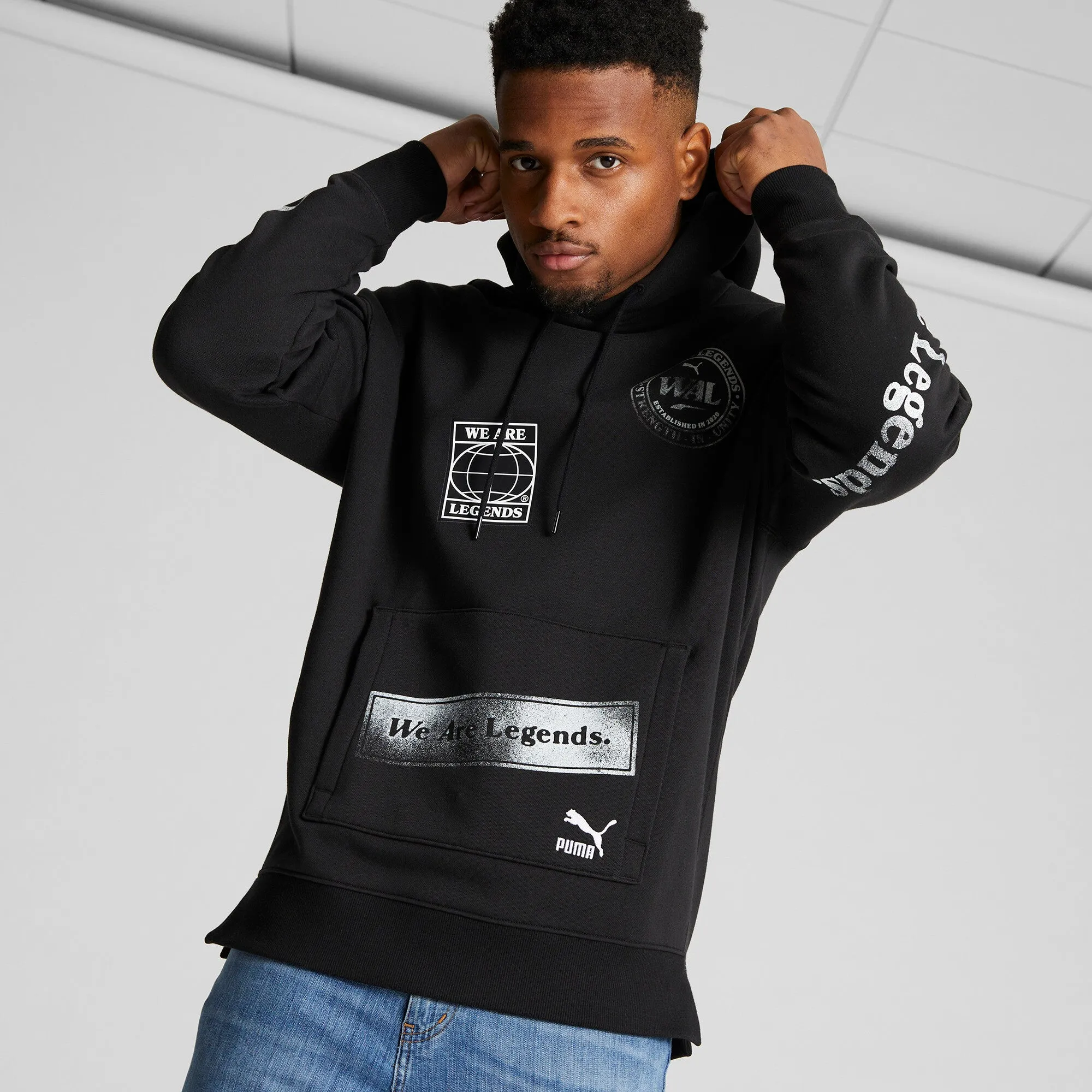 PUMA Herren We Are Legends WRK.WR Kapuzenpullover