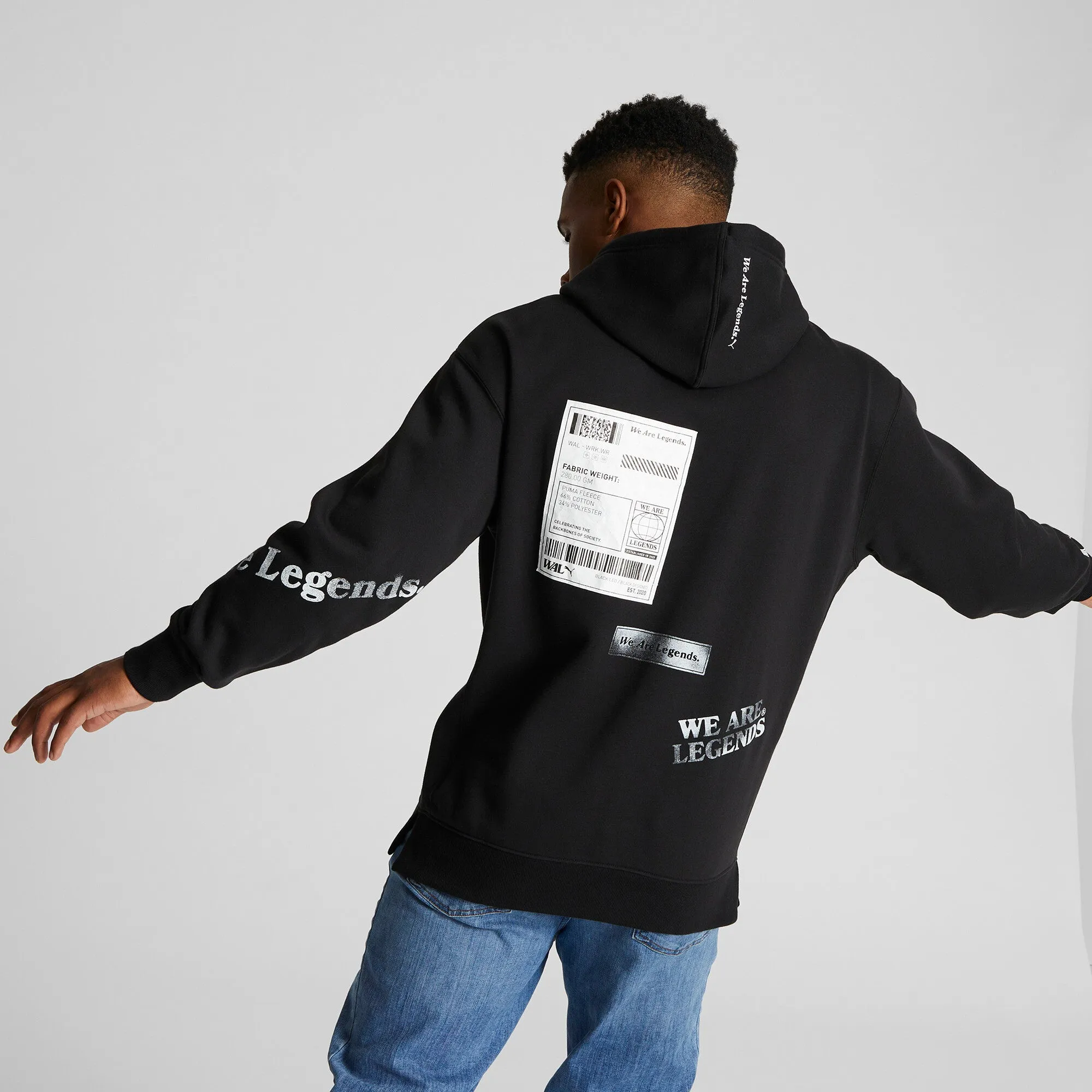 PUMA Herren We Are Legends WRK.WR Kapuzenpullover