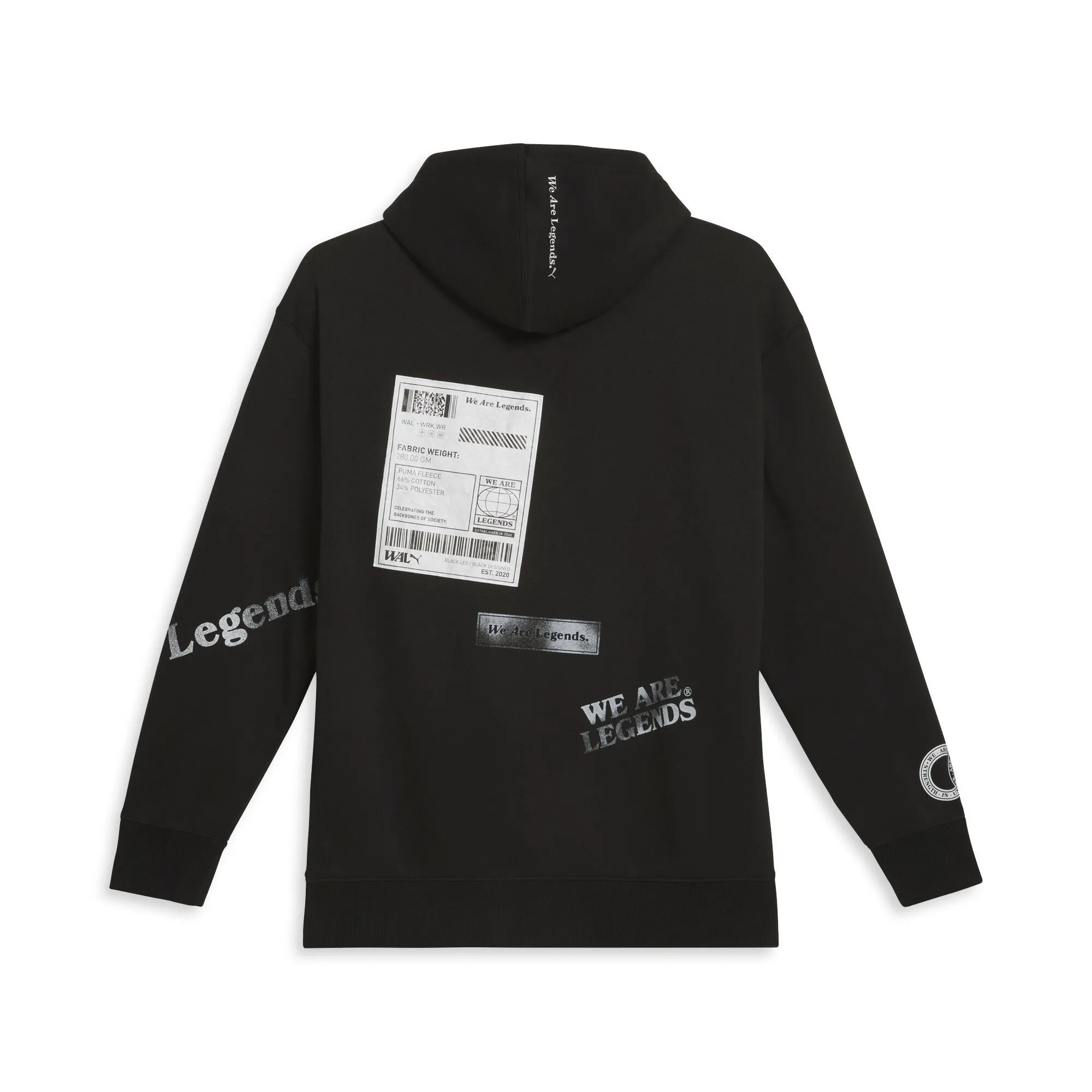 PUMA Herren We Are Legends WRK.WR Kapuzenpullover