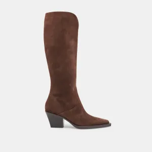 RAJ BOOTS DK BRAUN WILDLEDER