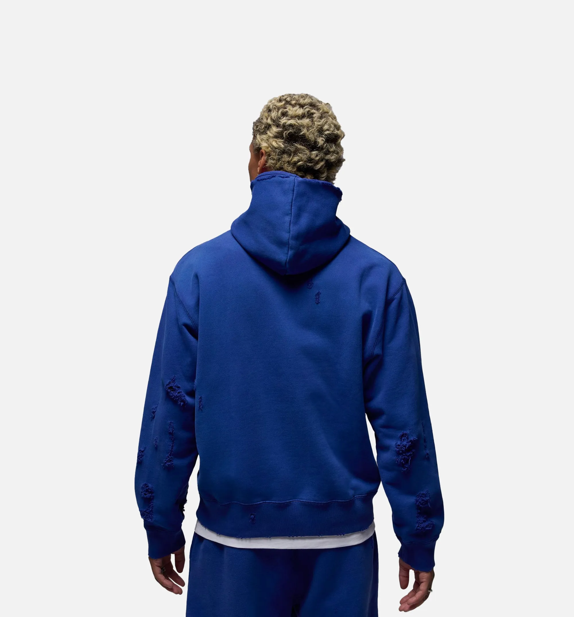 Rare Air Fleece Pullover Herren Kapuzenpullover - Blau/Weiß