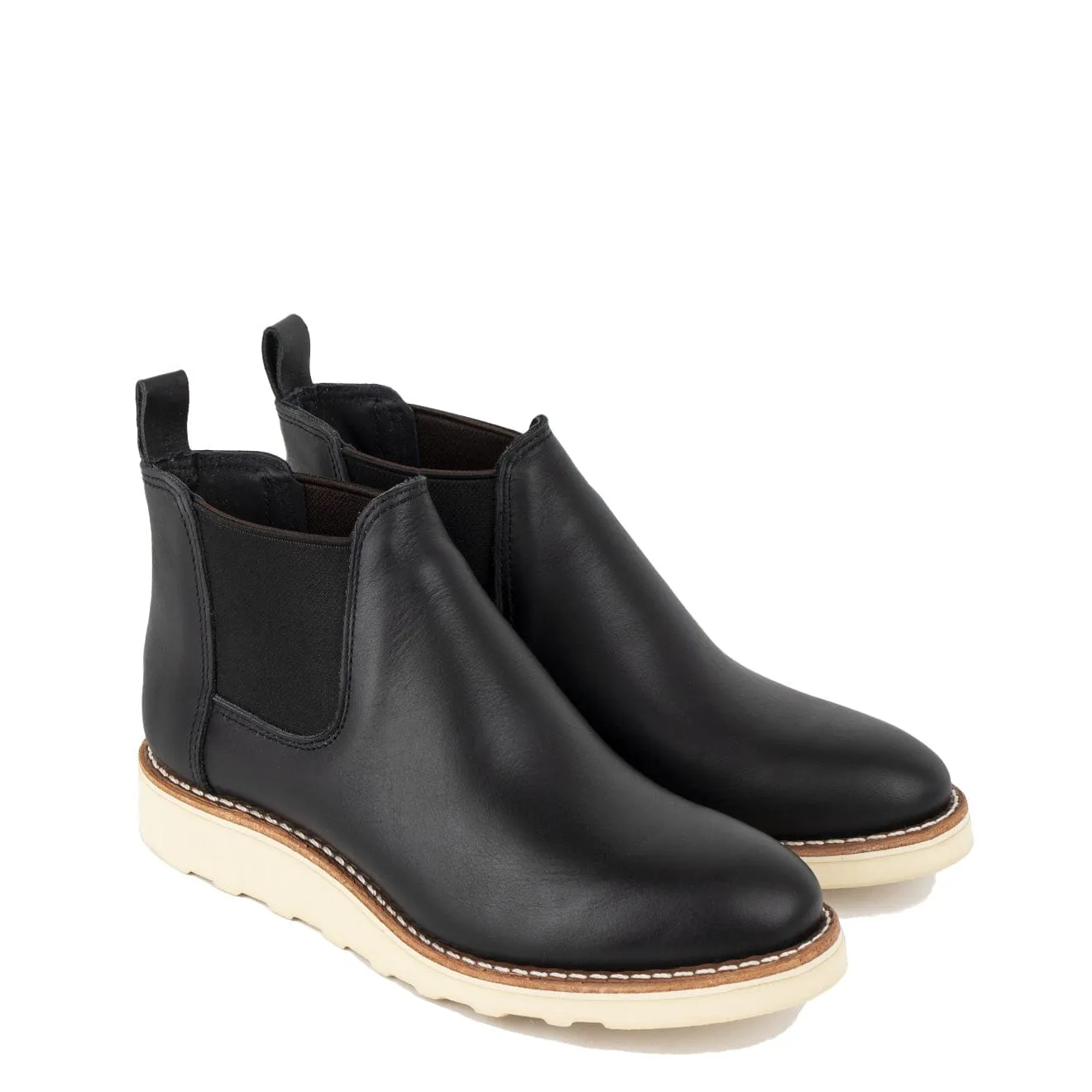 Red Wing Damen Classic Chelsea Stiefel Schwarz Boundary Schuhe Red Wing