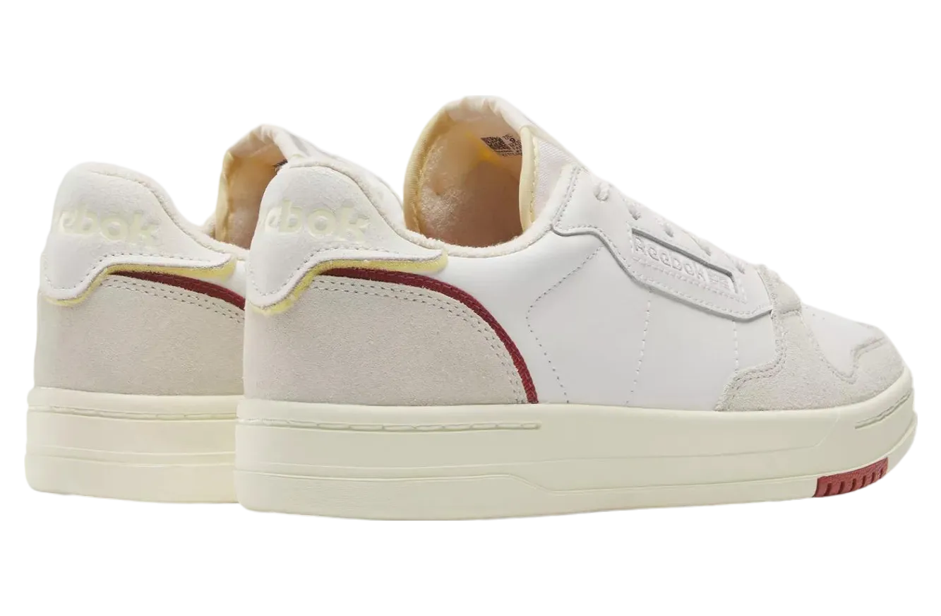 REEBOK HERRSCHUHE COURT CHALK/ROT SNEAKER