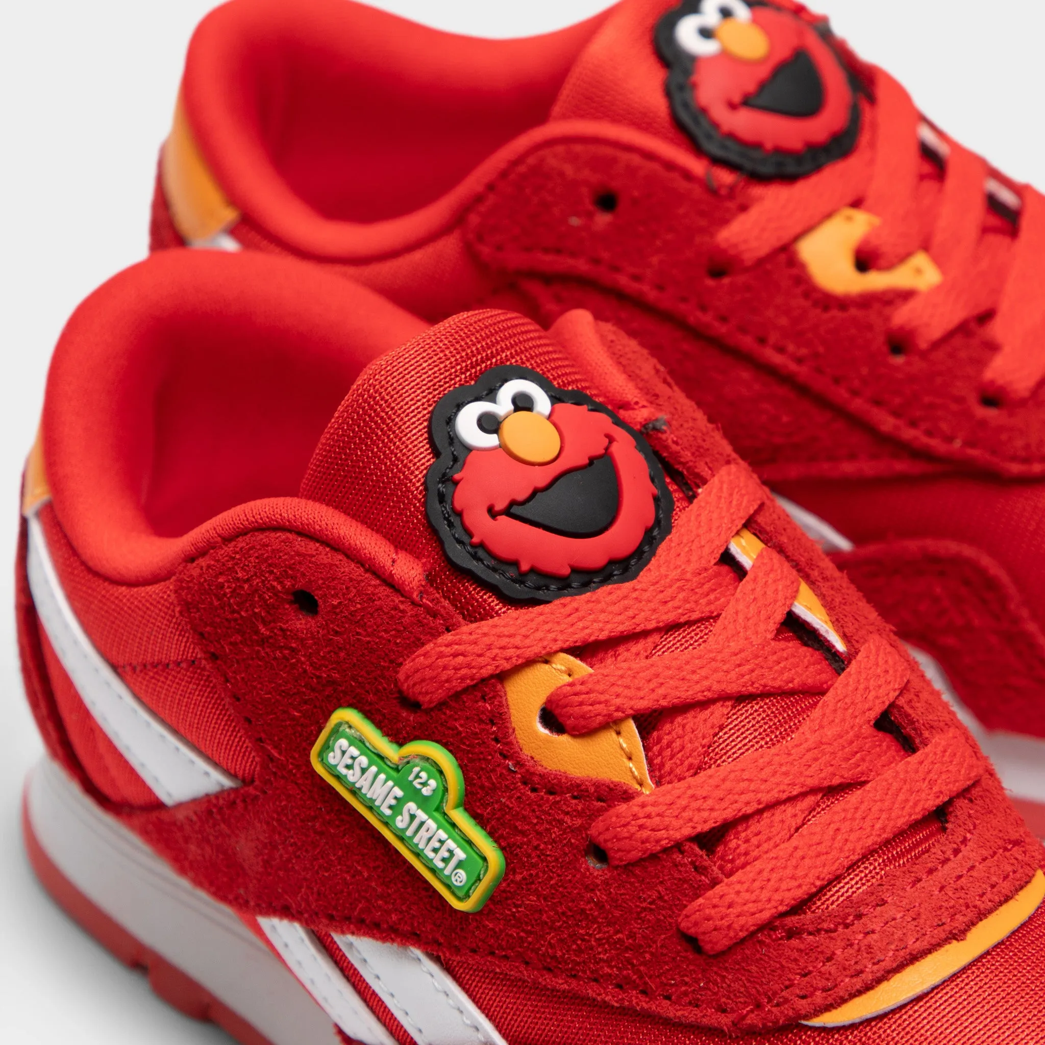 Reebok x Sesame Street Kinder Classic Nylon Rot / Weiß - Orange Reebok Schuhe