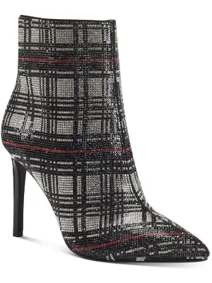 Reisa 4 Damen Strasssteine Karo-Stiefeletten Ecco Schuhe