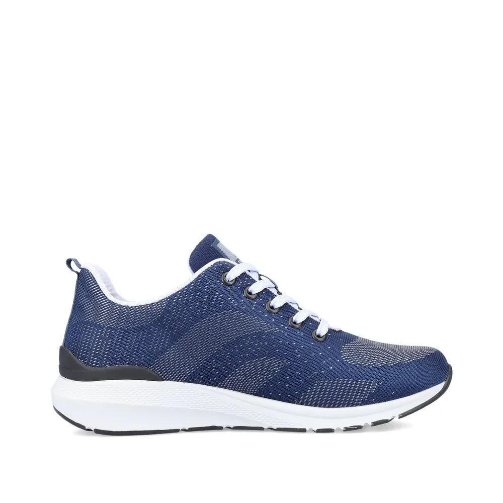 Rieker Schuhe 40106-12 Blaue Schnürung