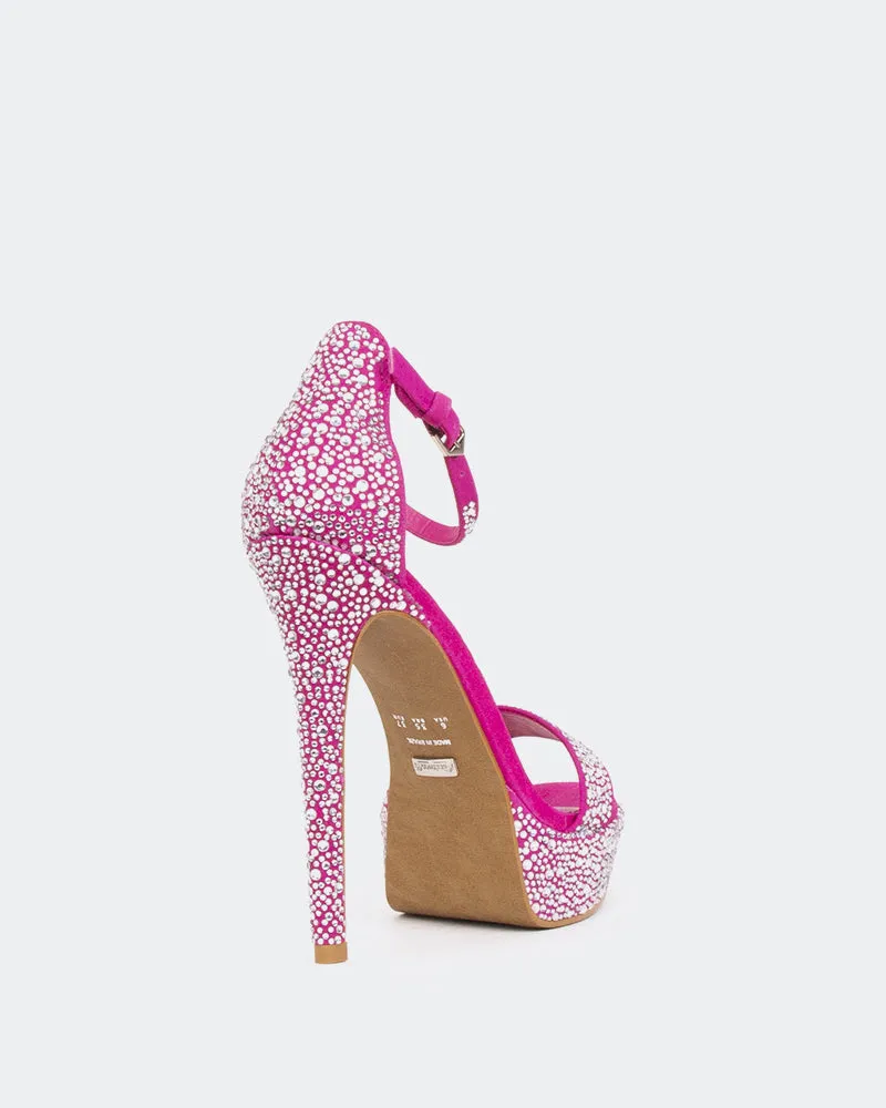 Rinna, Fuchsia Wildleder/Wildleder Fuchsia