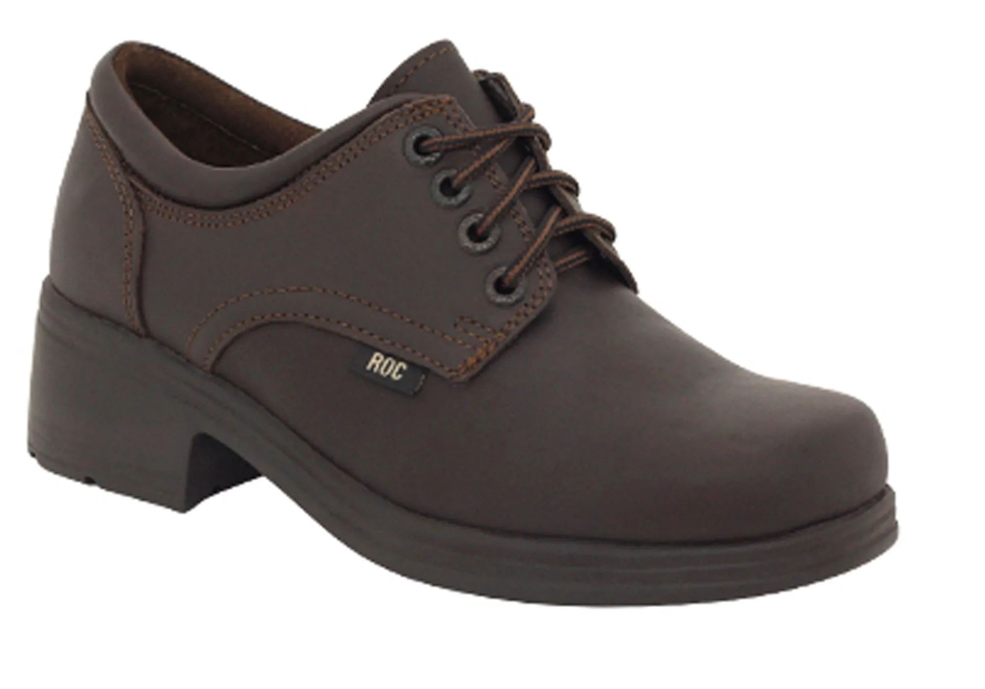 ROC Dakota Ältere Mädchen/Damen Braune Schulschuhe Roc Schuhe