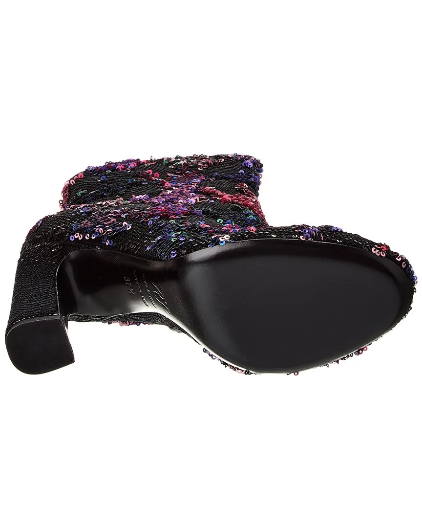 Roger Vivier Pailletten Bootie Schuhe_Roger-Vivier